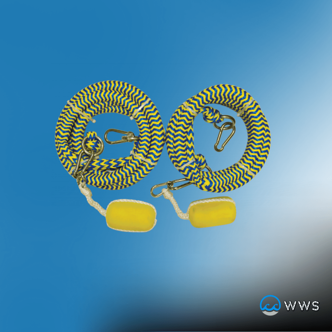 Aquaglide 3 - Meter Horizontal Mooring Lines (Set of 2) - Water Warrior Services