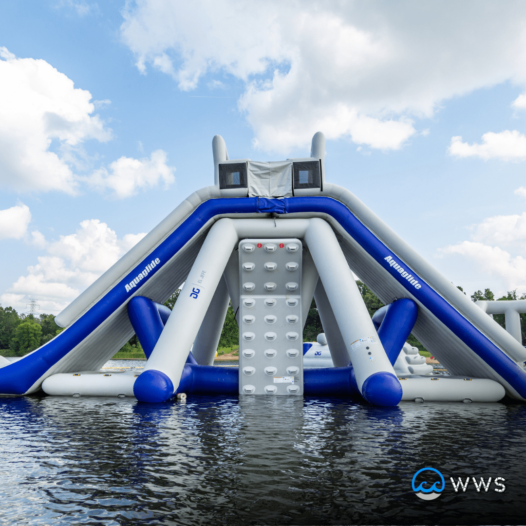 Aquaglide El Jefe Climbing Wall - Water Warrior Services
