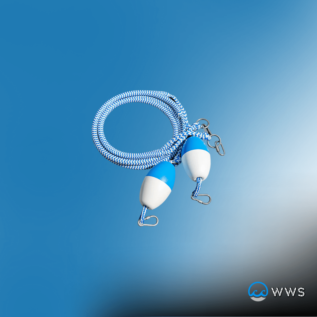 AQUAGLIDE HORIZONTAL MOORING LINE - PAIR (10') - Water Warrior Services