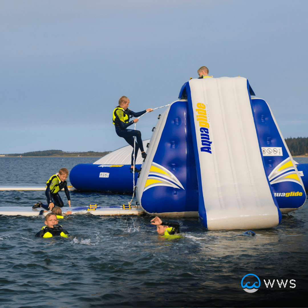 Aquaglide King of the Mountain - Water Warrior Services