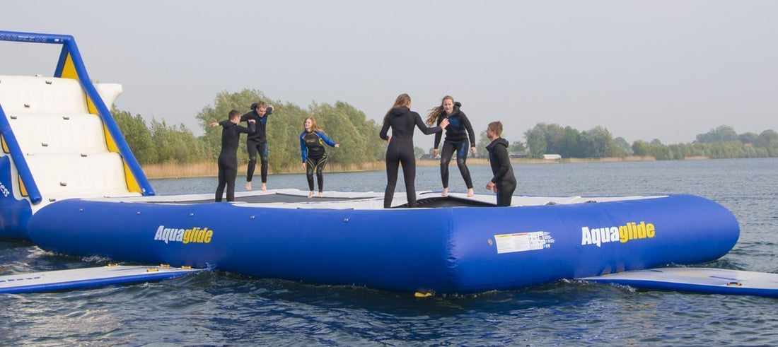 Difference Between Water Trampolines and Water Bouncers - Water Warrior Services