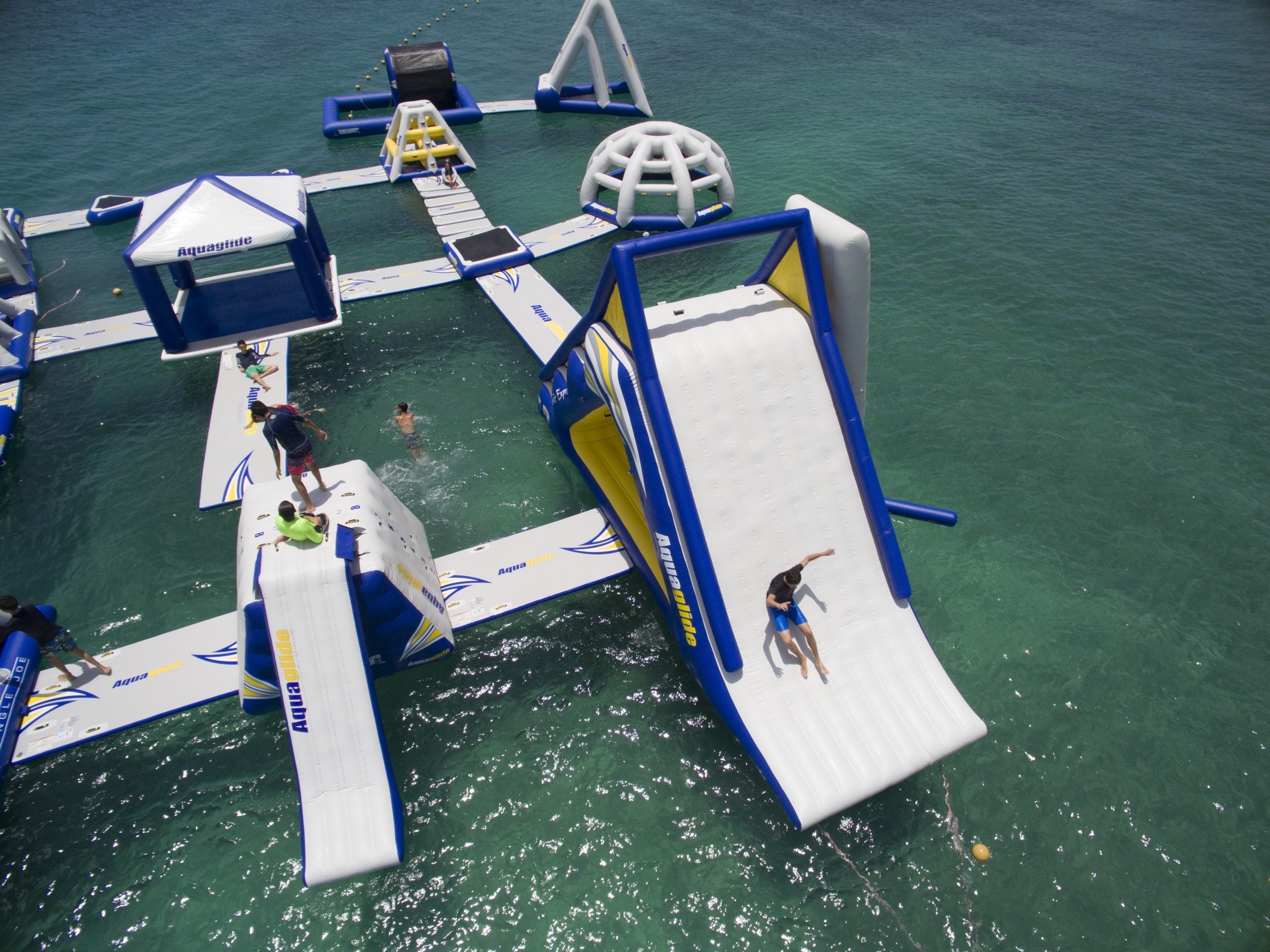 Disinfecting Your Inflatable Aqua Park - Water Warrior Services