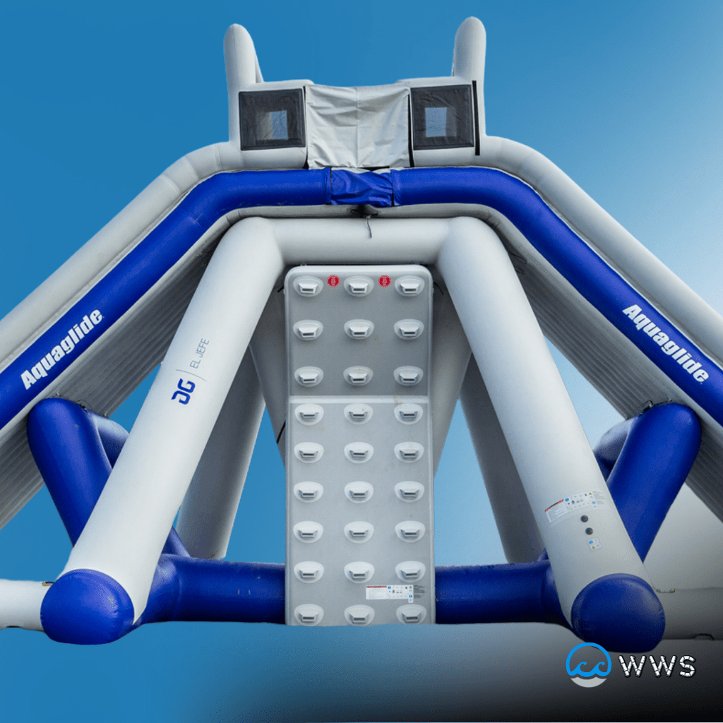 Aquaglide El Jefe Climbing Wall - Water Warrior Services