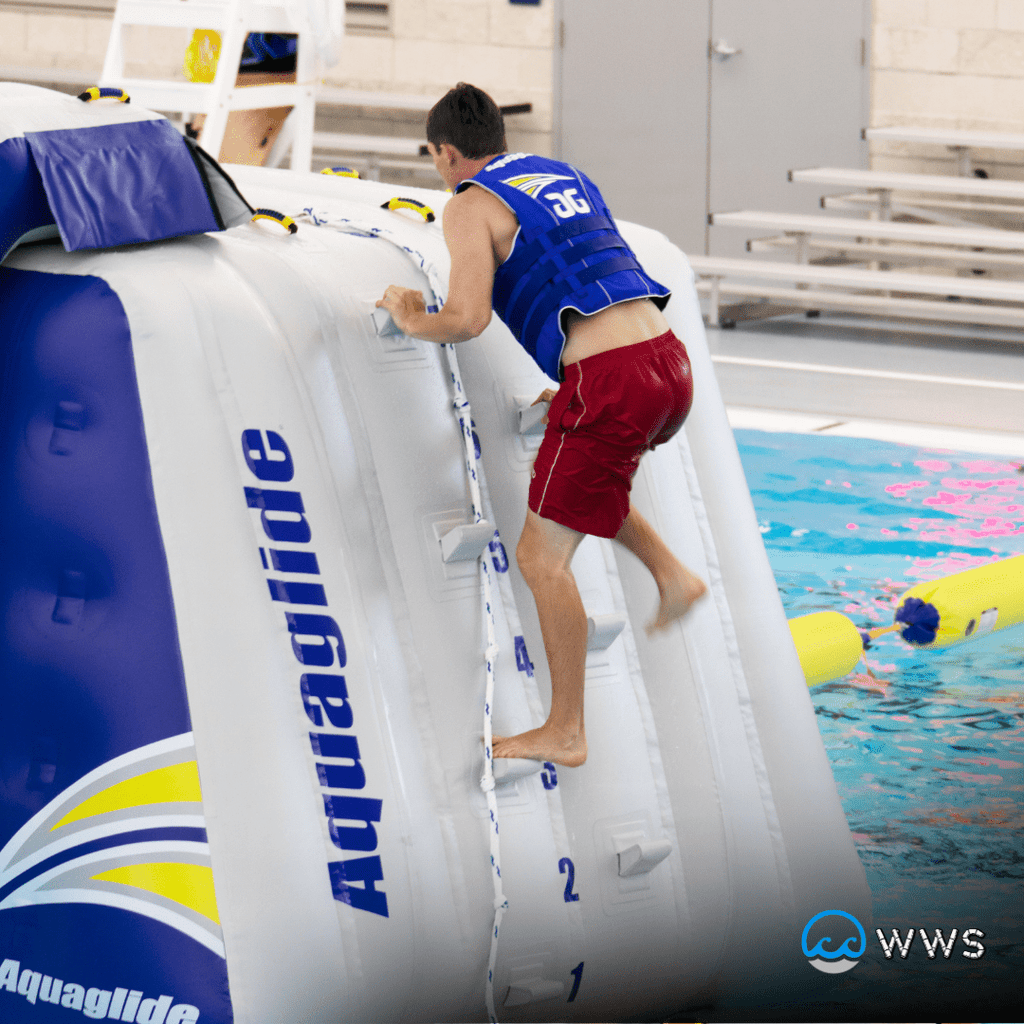 Aquaglide King of the Mountain - Water Warrior Services