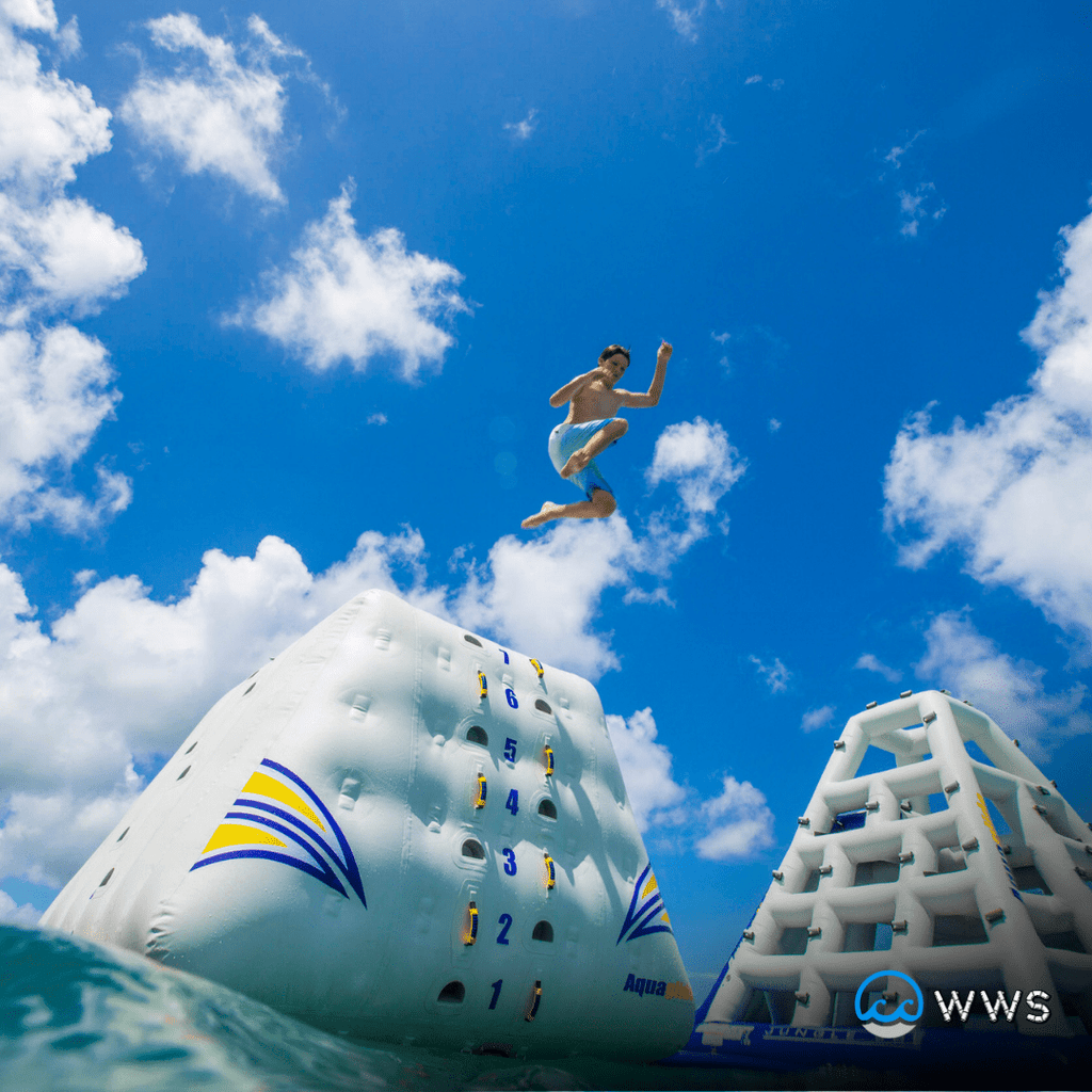 Aquaglide King of the Mountain - Water Warrior Services