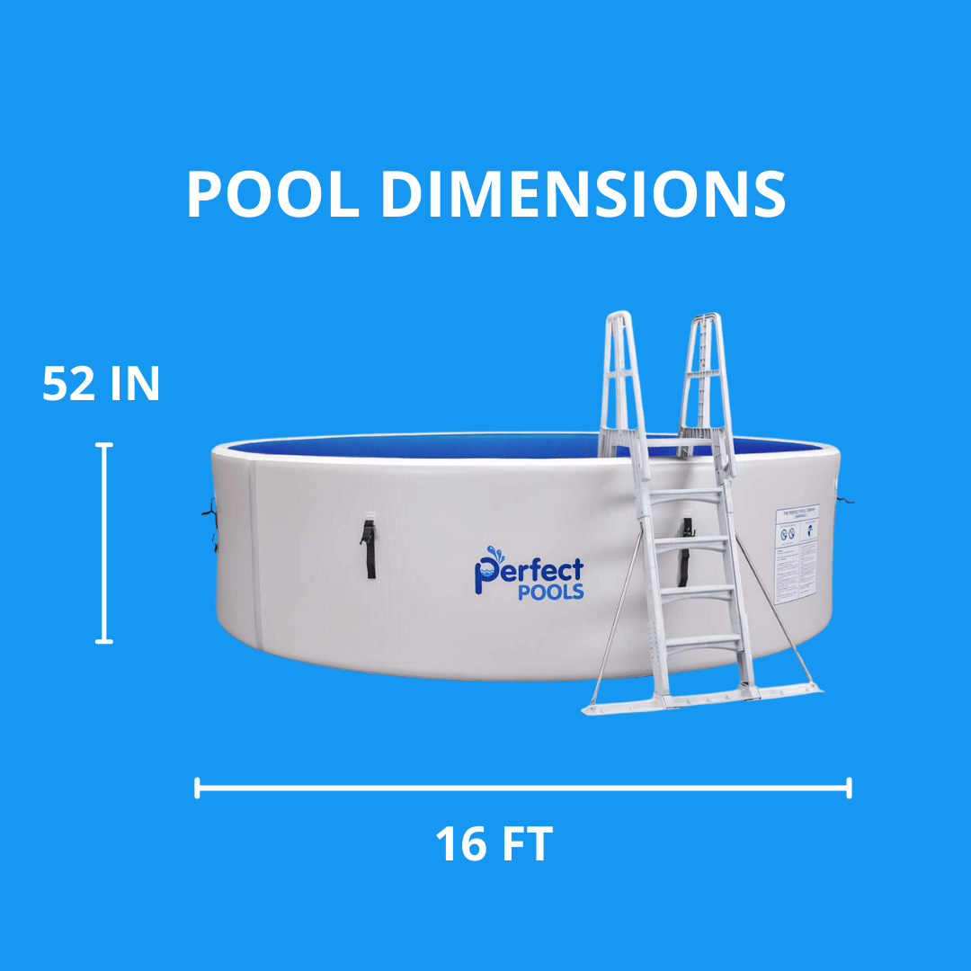 Perfect Pool Package (16, 20, 24FT Round) - Water Warrior Services