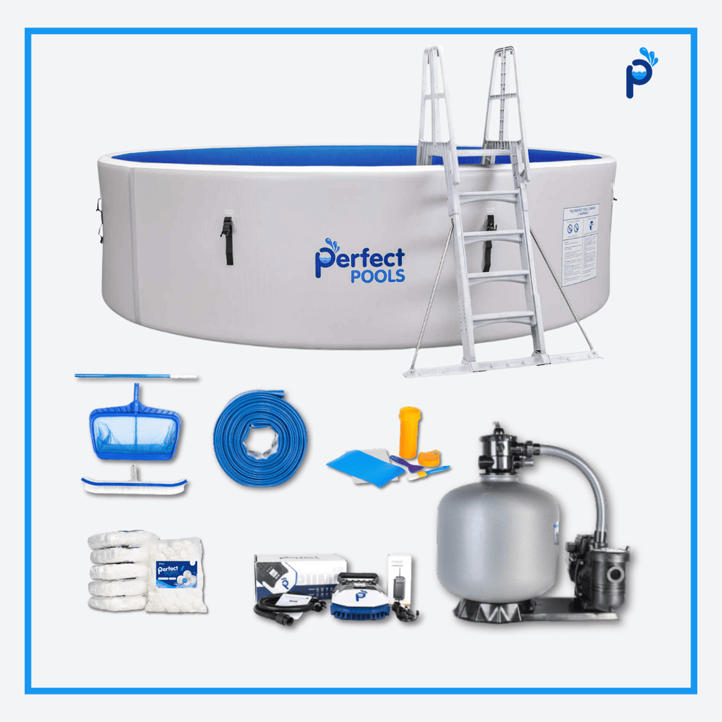 Perfect Pool Package (16, 20, 24FT Round) - Water Warrior Services