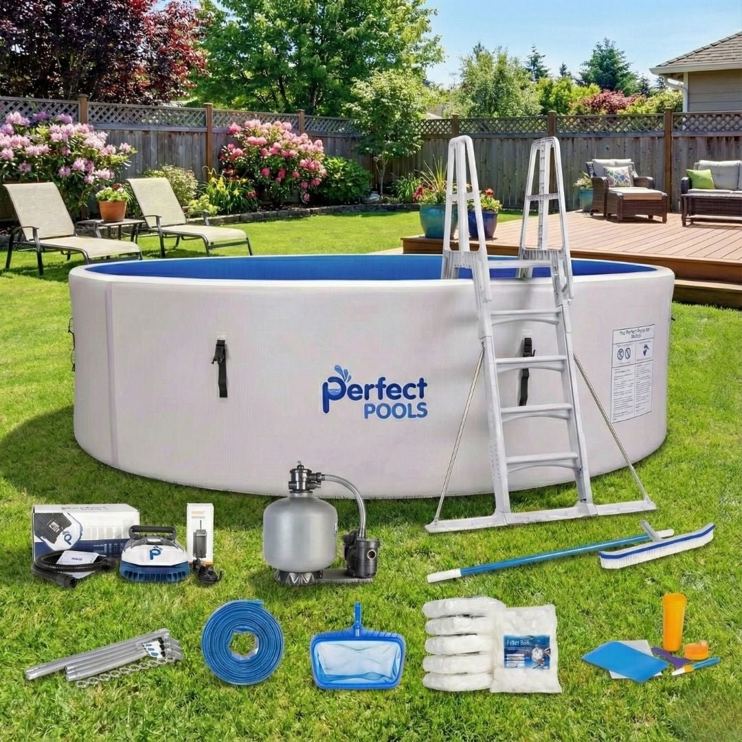 Perfect Pool Package (16, 20, 24FT Round) - Water Warrior Services